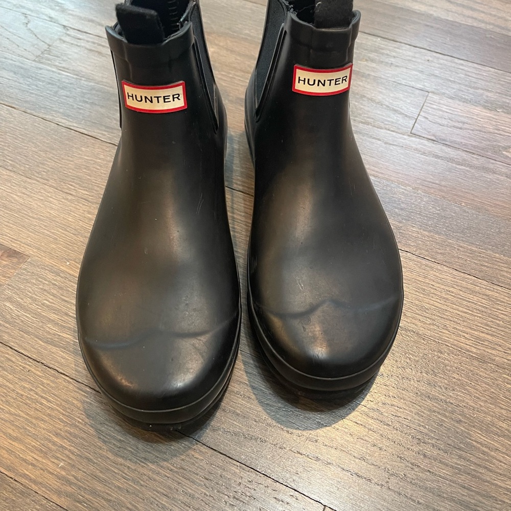 Hunter Black Rain Boots